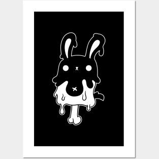 Melted Bunny Popsicle Posters and Art